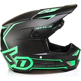 6D HELMETS ATR‑3 Nova Moto Helmet, 5th‑Gen ODS Suspension | Off-road helmet with 5th Gen ODS, 3K carbon shell, Air-Gap ventilation and DOT/ECE 22.06 certification