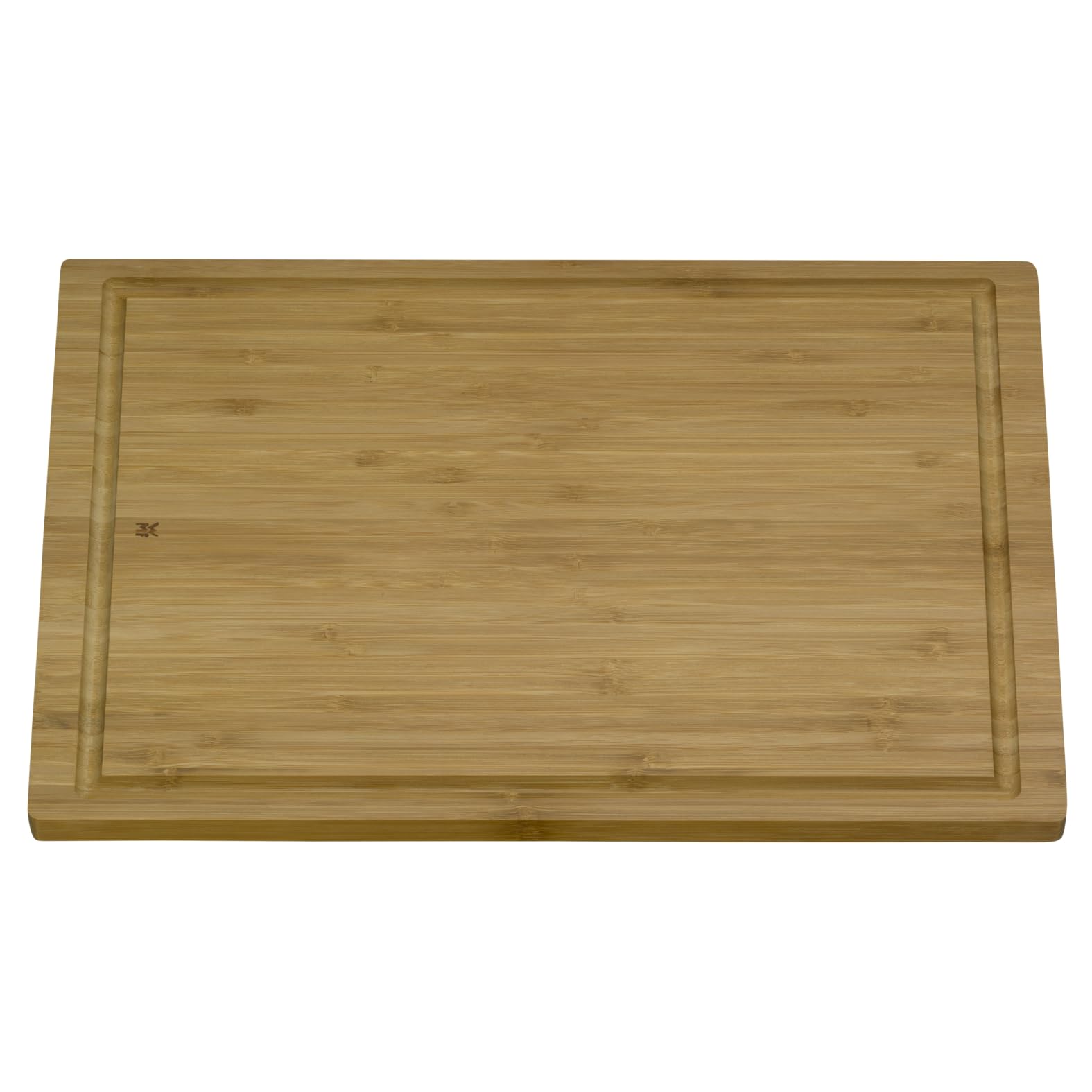 WMF Schneidebrett Bambus natur, 45 x 30 x 1,9 cm, Schneidebrett Holz, Bambus Brett, Holzbrett groß - Tranchierbrett mit Saftrille - Küchenbrett klingenschonend 2