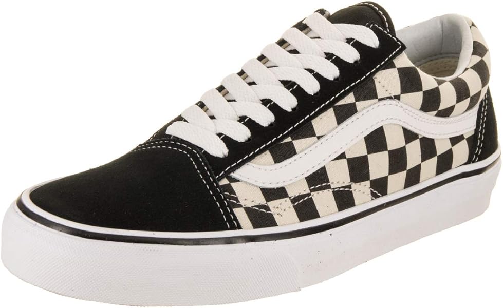 checkered vans old skool womens