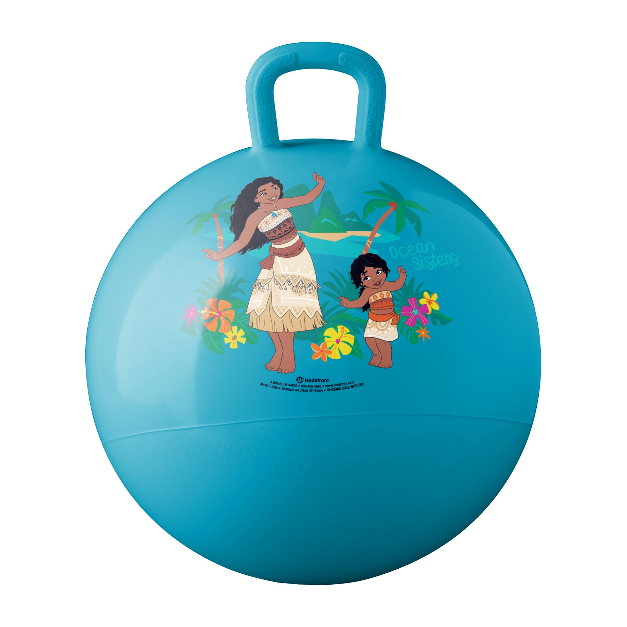 Hedstrom Hopper Ball, Jumping Ball for Kids, 15 Inch, Moana 2