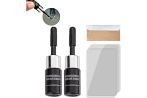 LKUJIOP Cracks'Gone Glass Repair Kit, Windshield Crack Repair kit, Automotive Glass Nano Repair Fluid Kit for various crack