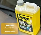 Prestone Concentrated Screen Wash 5L Winter, Streak Free Formula view 2