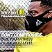 Training Mask 3.0 [EVA Case Included] Workout Performance Mask for Fitness, Running, Cardio, and Sports - Official Training Mask Used by Pros