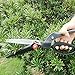 GARTOL Grass Shears Garden Clippers-180 Degrees Rotating Cutter Head, SK-5 Steel Blade, Garden Grass Scissors, Good for Trimming Various Grass and Light Hedges