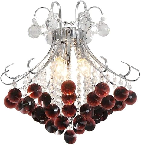 Raelf Lámparas de cristal post-moderna de estilo europeo moderno de