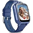 DDIOYIUR Smart Watch for Kids, 4G Phone Calling Text Messaging Child Phone Smartwatch with WiFi, Voice Video Chat, Bluetooth, Alarm, Pedometer, Wrist Watch for 4-16 Boys Girls Birthday Gifts.