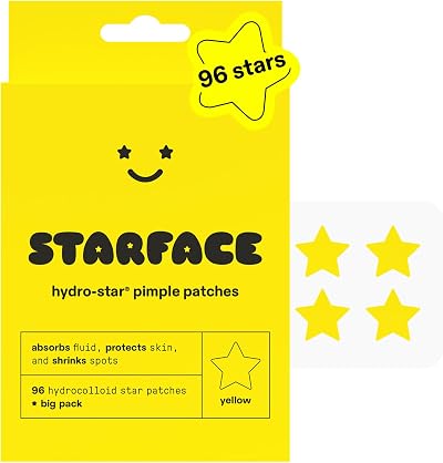 Starface Hydro-Star Yellow Hydrocolloid Pimple Patches 96 ct