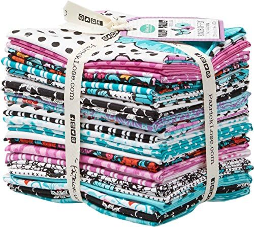 Flower Power Aqua 25 Fat Quarters Patrick Lose Fabrics