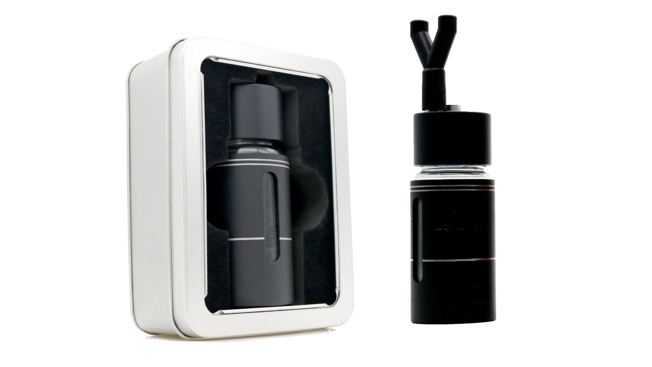 Photo 1 of YDPSPORT Poppers bottle, Leakproof Inhaler Bottle, Aroma Inhaler Bottle?Empty Bottle No Liquid Inside (Black)