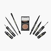 Arches & Halos - Ultimate Brow Hero Kit - Eyebrow Styling Makeup Kit, Pencil, Gel, Shading, Powder, Mousse, Natural and Bold Precise Brow Shaper - Hypoallergenic, Vegan - 7 Pc Kit, Medium