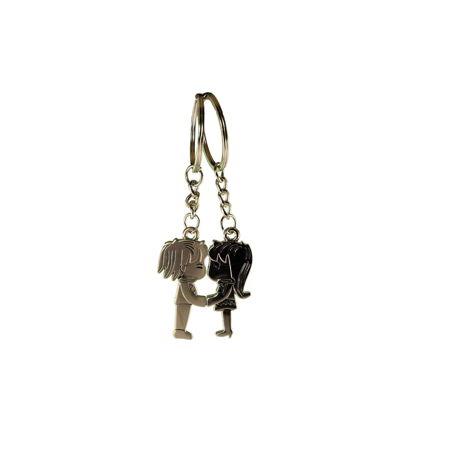 boy and girl keychain
