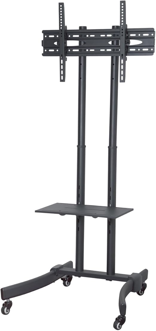 Proper Portable TV Trolley Stand for 32" 65" Screens Black Amazon