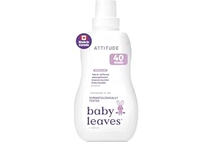 ATTITUDE Baby Fabric Softener, Made in Canada, Plant and Mineral-Based Ingredients, HE Compatible, Vegan and Cruelty-free Lau