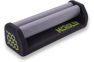 McRolly 79mm Cigarette Rolling Machine for 1-1/4 (Carbon) - Carbon Fiber reinforced plastic and textures