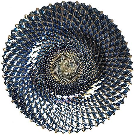 Iridescent Large Decorative Plate