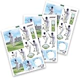 Katy Sue Sports 3D Die Cut Decoupage Sheets - 12 Pre Cut Card Making view 6
