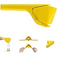 Dreamfarm Original Lemon Fluicer Easy-Squeeze Fold-Flat Citrus Juicer - 10 Inch, Suits Lime & Lemon | Space-saving storage, g
