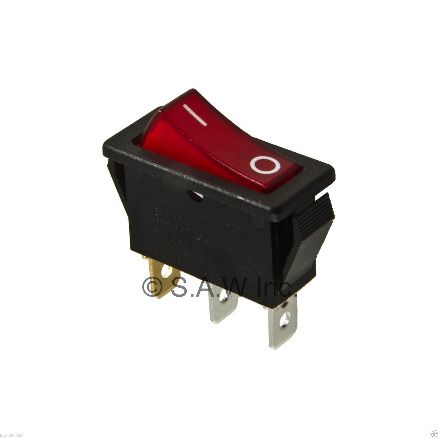 Rocker Switch Lighted On Off For Electric Fireplaces Fmi Desa