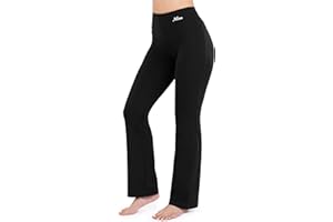Nirlon Straight Leg Yoga Pants - Yoga Pants for Women Soft & Breathable Womens Leggings for Gym & Yoga Regular & Plus Size