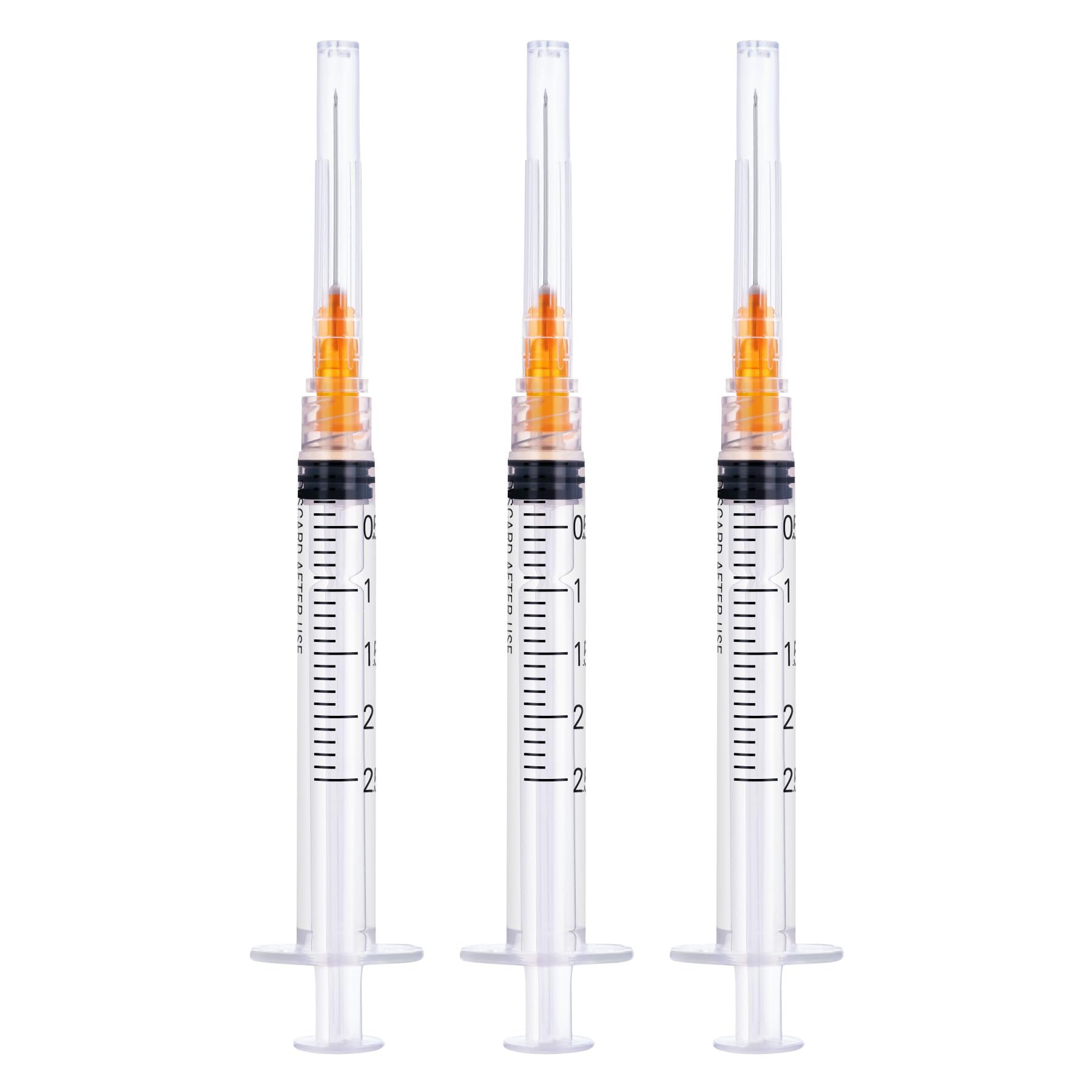 Photo 1 of 2.5ml Sterile Syringe with 1In 25G Needle (2.5ml-25G-20Pack)
