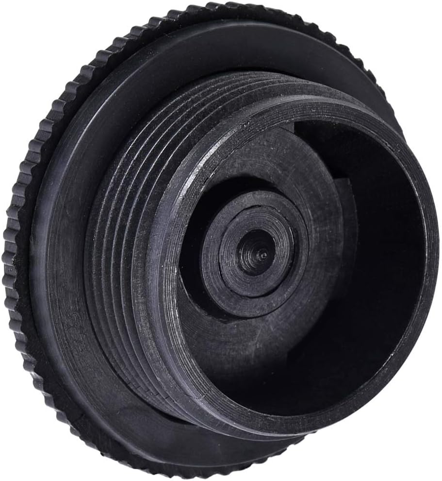 sourcing map Plug Fittings, G1-1/2 Thread, Flanged Adaptors Sealing Plugs with Gasket, for Water Tanks Aquariums, Ponds