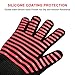 Woochy BBQ Oven Gloves Grilling Cooking Mitts Extremely Heat Resistant up to 932°F Premium Insulated & Silicone Lined Aramid Fiber