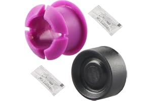 RAHQHD 141607（2PCS） Transmission Gear Shift Cable Bushing Repair Kit Install Tool Compatible with Hyundai Kia Nissan Frontier,Toyota Corolla Sienna,Honda Lexus Mazda Pontiac Scion Chrysler Dodge Jeep Chevy