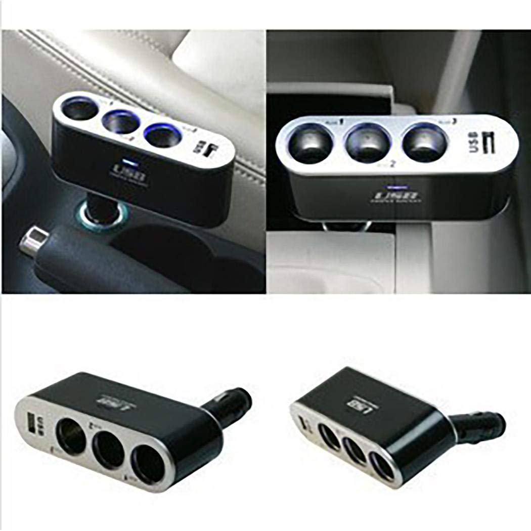 UpBeauty Car USB 90 Degree Vertical Plug Vehicle Charger Extension Splitter Unlocked Cell Phones