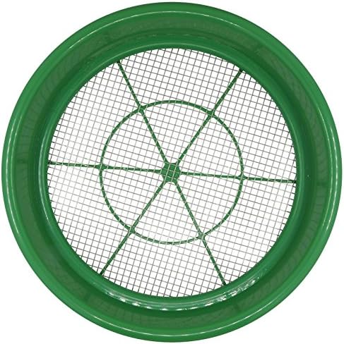Blue Bowl Concentrator Gold Pan Panning Classifier 11" - 0.25" Screen Sifter Gold Prospecting MESH 4
