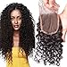 Elva Hair Free Part Deep Curly Lace Closure Bleached Knots Brazilian 3.5