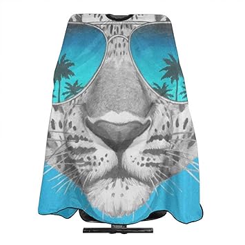 Amazon Com Leopard With Mirror Sunglasses Salon Hair Cutting