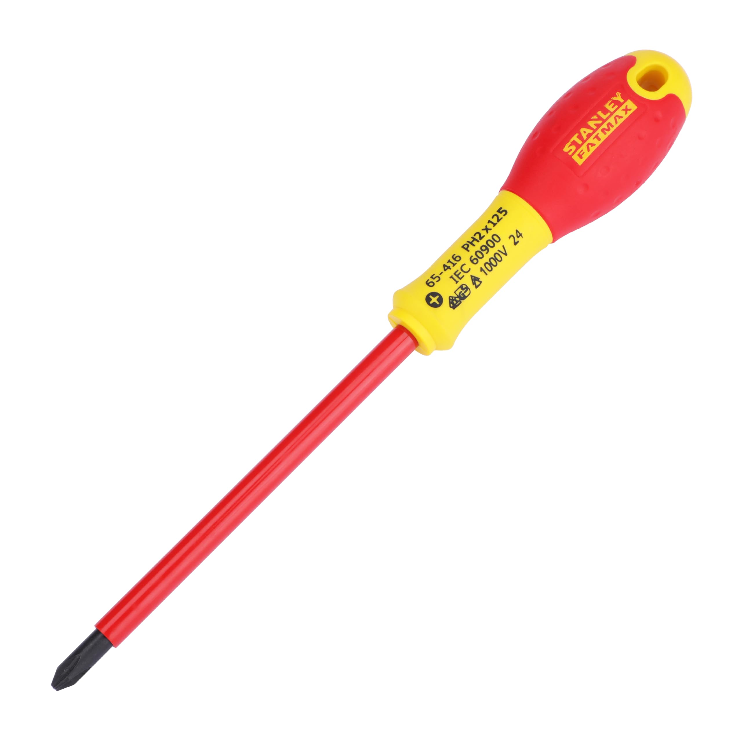 Stanley 065416 FatMax Screwdriver Insulated Phillips 2 x 125mm