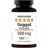 MONOHERB Guggul Extract 500 mg - 180 Capsules