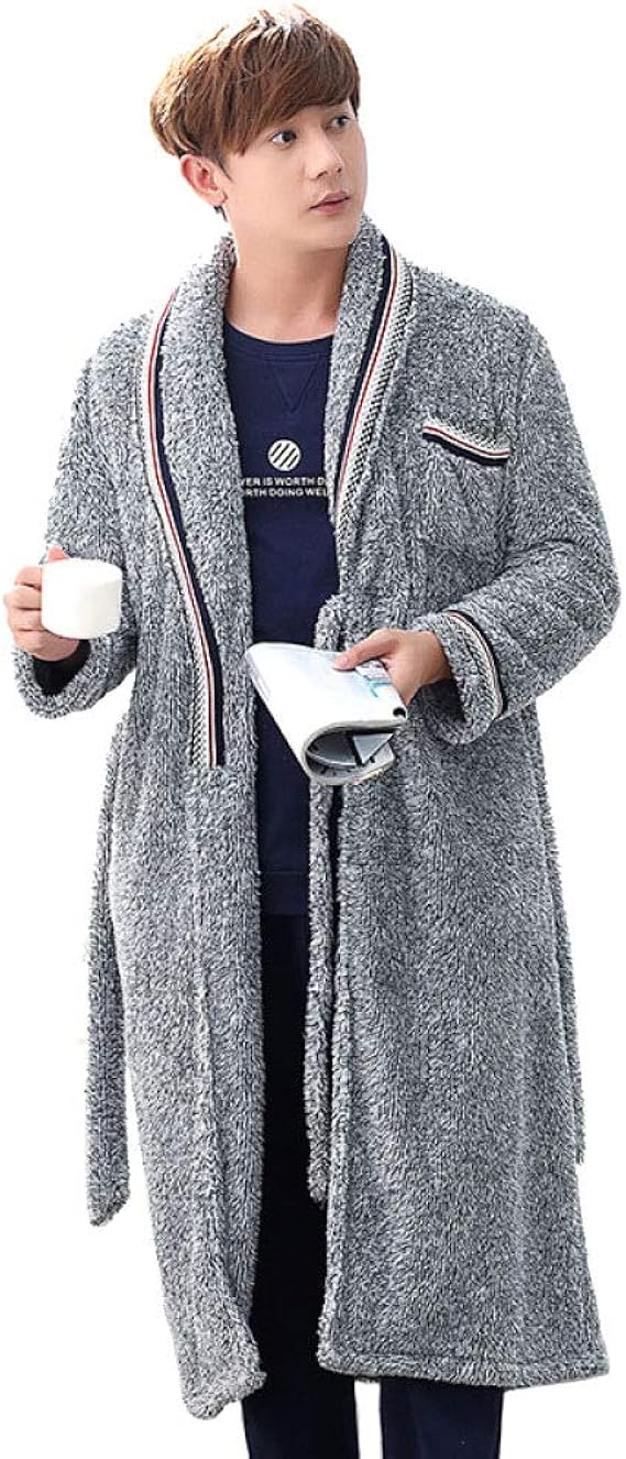 slim fit dressing gown