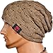 FORBUSITE Men Women Slouchy Beanie Skull Cap Winter Hats XM085 (Dark Gray)