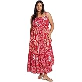City Chic Women's Plus Size Maxi Dress - Eden Placement