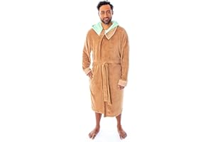 Star Wars Baby Yoda Robe Big and Tall The Mandalorian Baby Yoda Bathrobe Plus Size Costume Robe