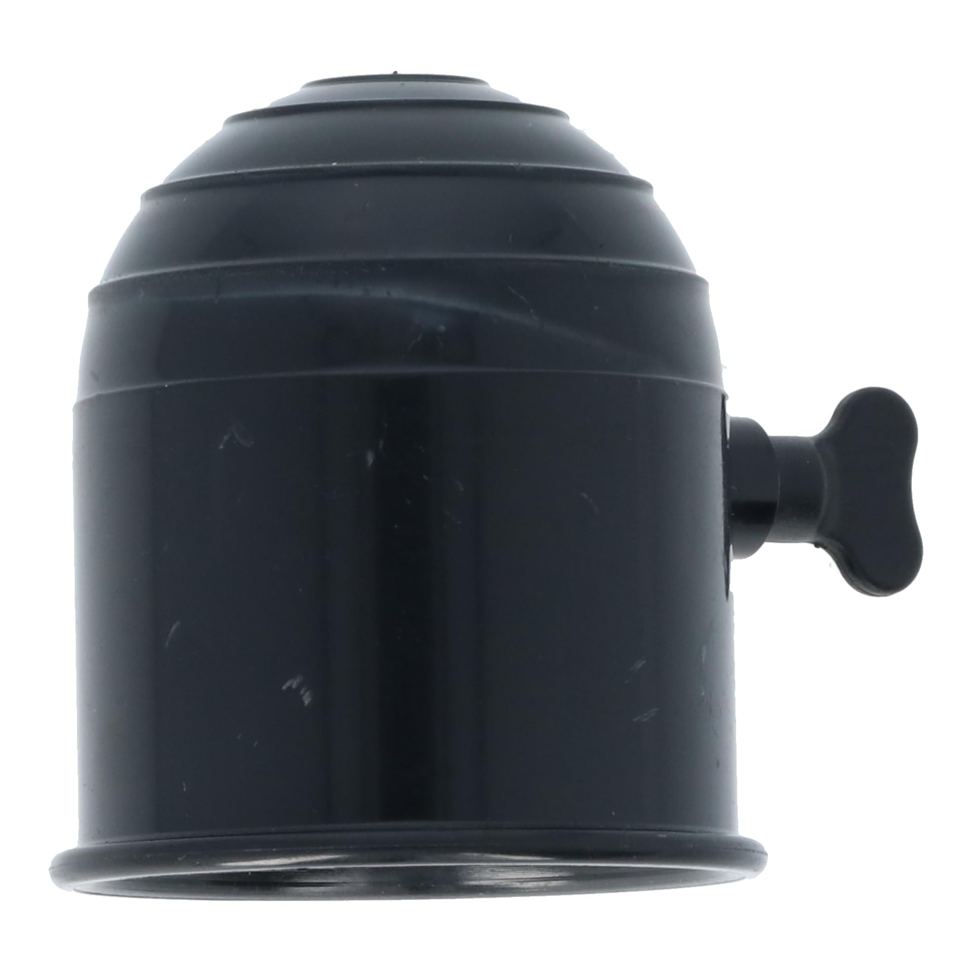 Carpoint 0410107 Towing Hook Cover with Lock - Black