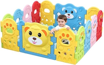 Parque Infantil para bebés, Valla de Juegos para niños en el Interior