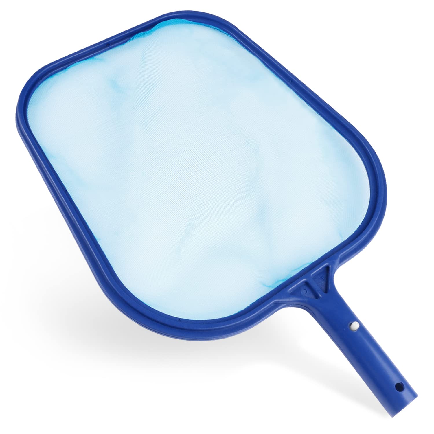 TedGem Pool Skimmer, Swimming Pool Pond Flat Net / Leaf Skimmer Heavy Duty Leaf Skimmer Durable & Lightweight for Cleaning Swimming Pool Leaves & Debris (Small)