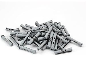 24 pc of COTU (R) Hair Perm Rods Long Size - Gray Color