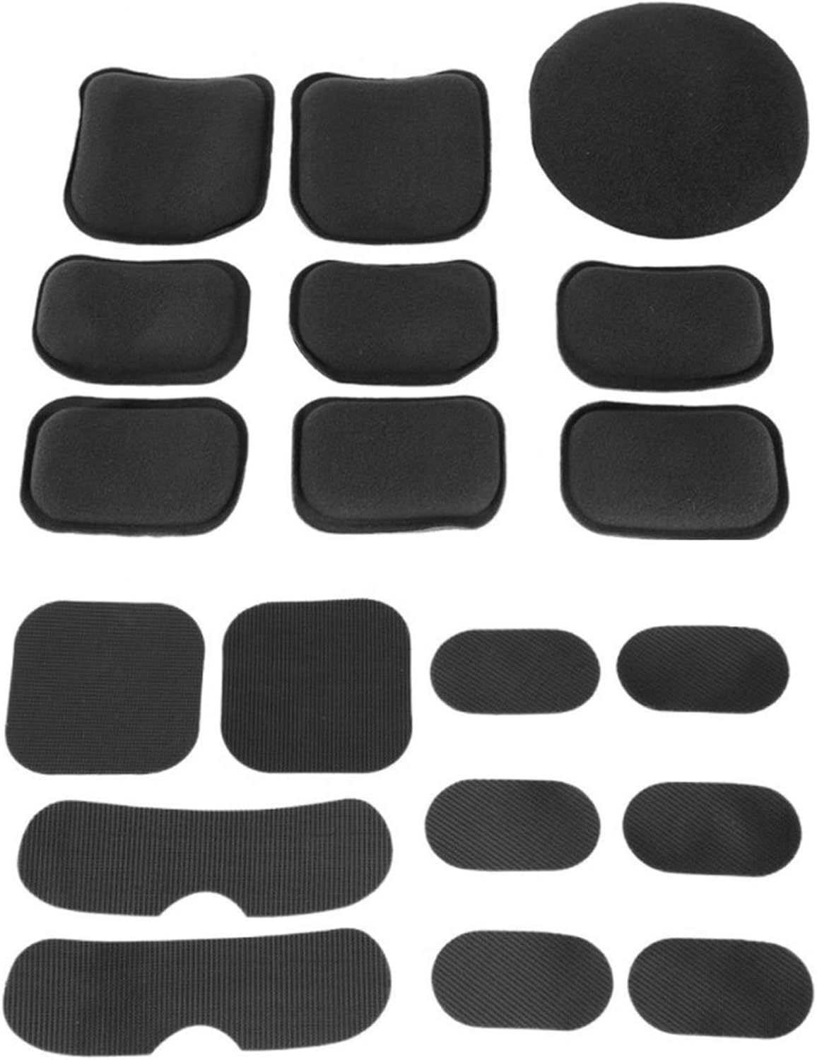 Hamiledyi 19Packs Universal Helmet Pads Helmet Padding Replacement Foam