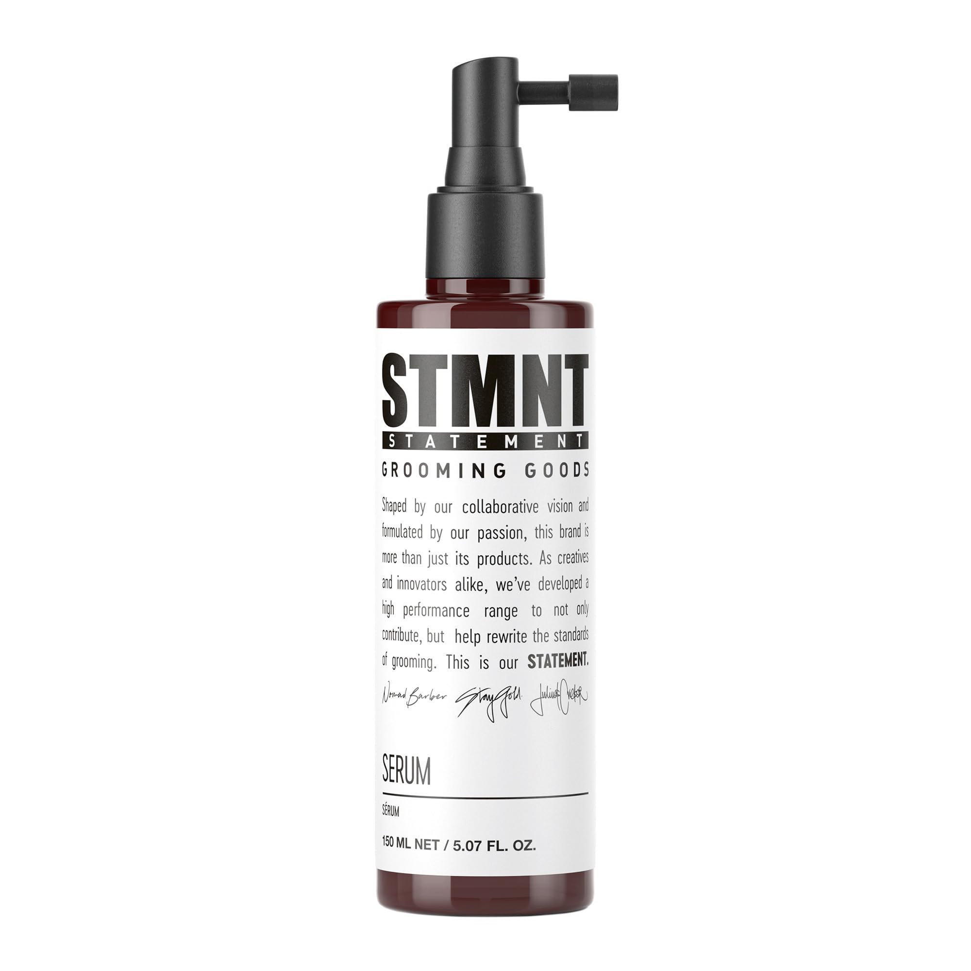 STMNT Grooming Goods Serum 150ml | Deeply nourishing for hair and beard | Soothes the scalp and strengthens the hair | Free from silicone oils