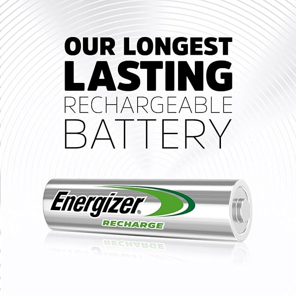 ENERGIZER POWER PLUS RECHARGEABLE AA BATTERIES (8 PACK), DOUBLE A BATTERIES