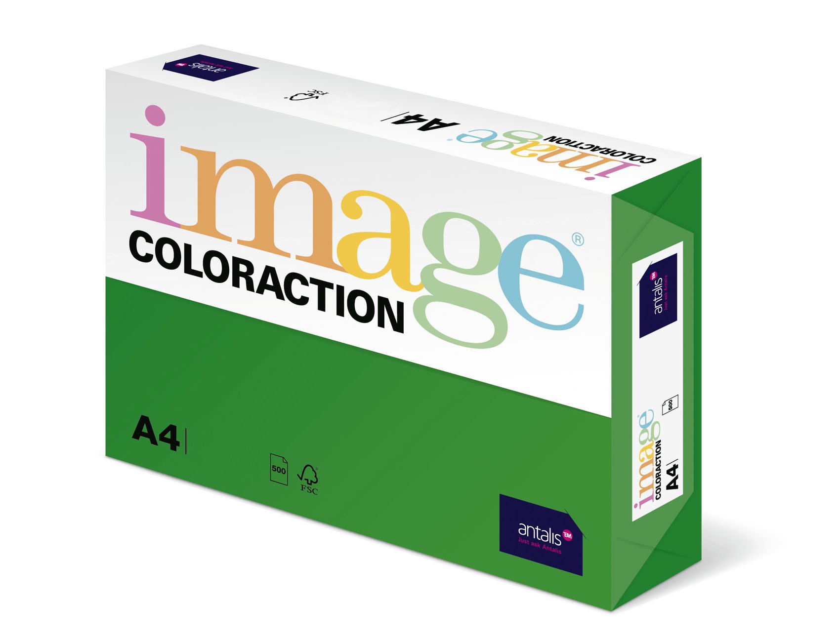 Image Coloraction Deep Green (Dublin) A4 210x297mm 160gm2/210mic fsc4 250sh/RM 5rm/BX
