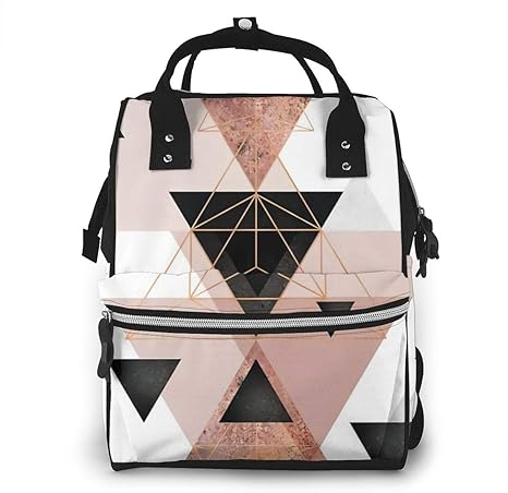 rose gold baby changing bag