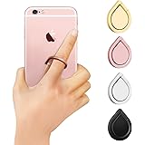 KOOLSEN【Great Gift】4Pcs Cell Phone Ring Stand Holder, 360&deg;Rotation Phone Grip kickstand Work on Magnetic Car Holder Universal Smartphone Ring for iPhone 7 7 Plus 6S 6 5 5S,Samsung Galaxy tablet