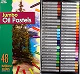 48 Jumbo Size OIL Pastels for Drawing & Art