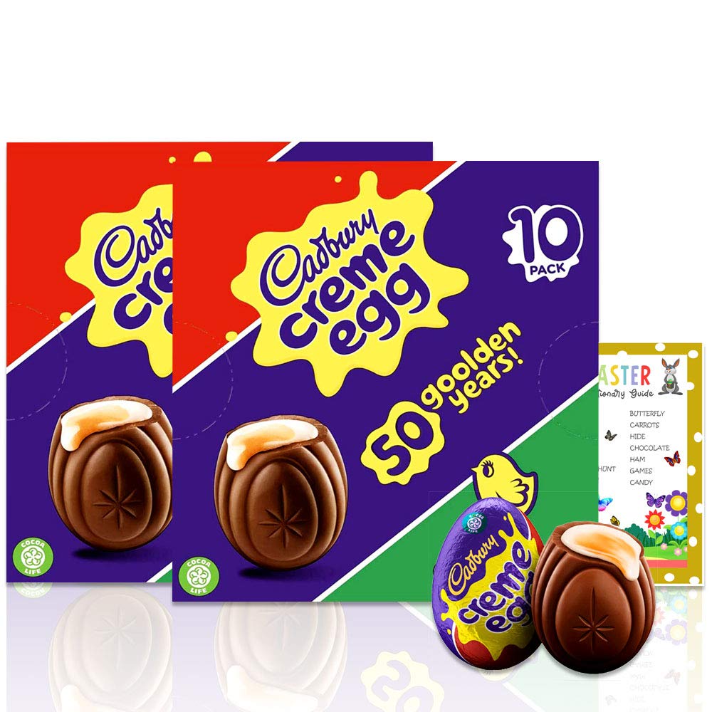 Buy Easter Egg Hunt Creme Eggs Chocolate Jumbo Pack of 20 Delicious