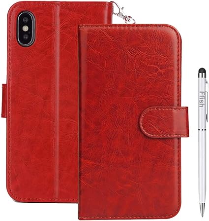 Amazon Iphone Xrケース Iphone Xrレザーケース カードスロット マグネットクローズ 耐スクラッチtpuインナーシェル フォトフレーム スタンド財布ケースカバー ためにapple Iphone Xr 6 1 レッド 家電 カメラ オンライン通販